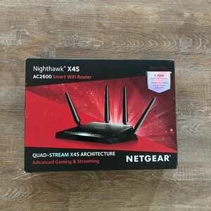 NETGEAR Nighthawk X4S AC2600 | Smart WiFi Router R7800 Dual Band | Complete